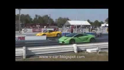 Ferari F430 vs Gallardo Se
