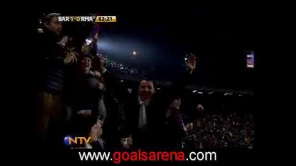 Barcelona 2 - 0 Real Madrid El Classico 13.12.2008