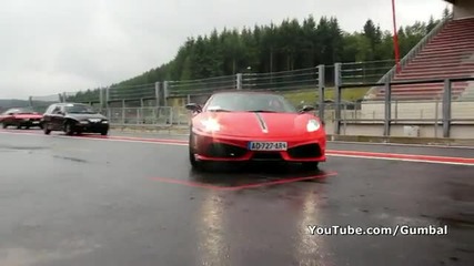 Ferrari Scuderia Spider 16m in action 