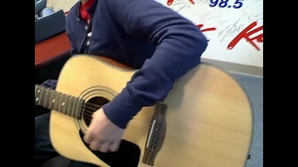 Justin Bieber _one Time_ kiss 98.5