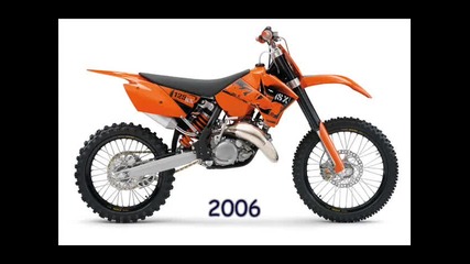 Storia Ktm 125 Sx 1974-2012