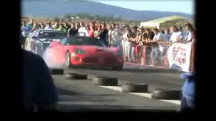 Audi S2 Vs. Dodge Viper Drag Race