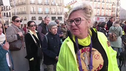 Хиляди протестират срещу лова с кучета в Испания (ВИДЕО)