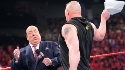 Brock Lesnar learns an important Money in the Bank detail: Raw, May 27, 2019