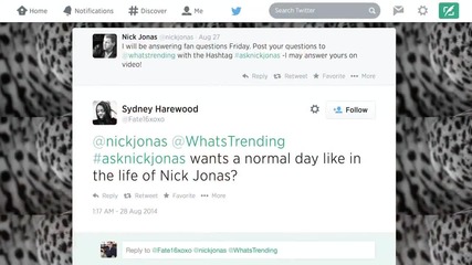 Nick Jonas говори за Jealous,дуетът с Деми Ловато и за сериала,в който ще участва