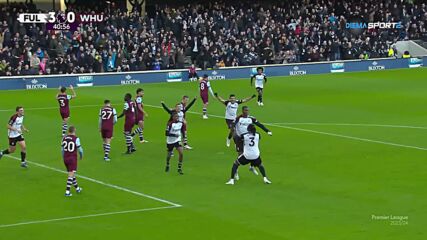 Fulham with a Goal vs. West Ham United