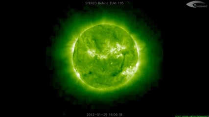 Активност на Нло в орбита около Слънцето -25 януари 2012