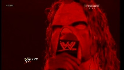 Wwe Raw 23.04.12 Randy Orton Напада paul bearer Бащата на Kane