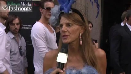 Anna Dello Russo at Emilio Pucci - Milan Fashion Week Spring 2012 Mfw - F People