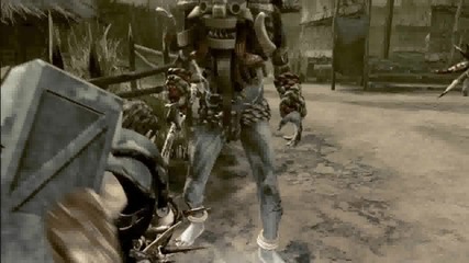 Resident evil 5 Gold Chris Heavey Metal Costume Gameplay Hd 