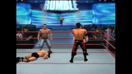Smackdown vs Raw 2011 - Royal Rumble Full Match ( Part 2) 