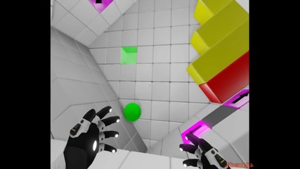Q.u.b.e - Gameplay Chamber 3 [by Fr33walker]