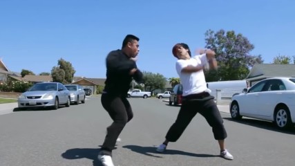 Martial Artist Vs Street Thugs Karate Kungfu Tekwondo Ninja Samuray Film Menejer 2016 Hd