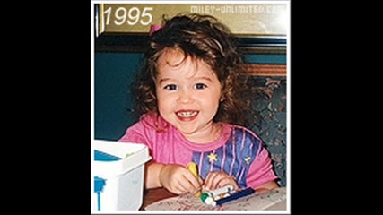 miley cyrus като малка