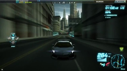 Nfsw Blue Aventador