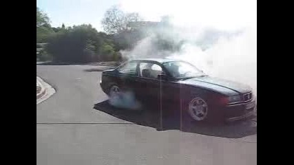 bmw e36 burnout
