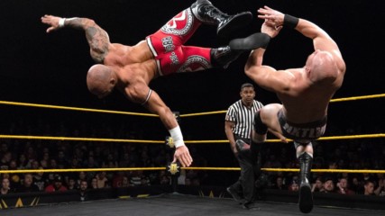 Ricochet vs. Fabian Aichner: WWE NXT, April 18, 2018