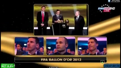 Ето кои печели златната топка за 2012/2013 ( Fifa Ballon D`or )