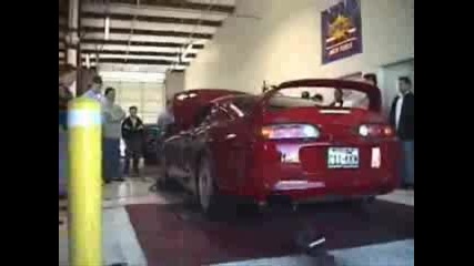 Toyota Supra Dyno Test