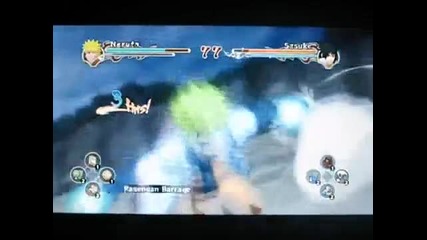 Hokage Naruto v.s Akatsuki Sasuke.