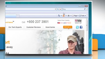 Internet Explorer® 7: How to change the default search provider on Windows® Vista?