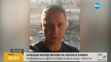 Сблъсъци между фенове на "Левски" и "Хайдук"