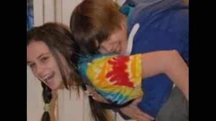 justin bieber and caitlin beadles 1