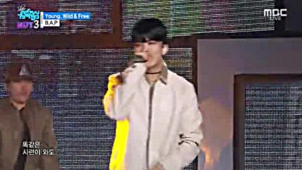 B.a.p - Young, Wild & Free, Show Music Core E483 (121215)
