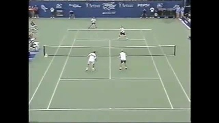 Us Open 2002 : Родик/ Блейк - Агаси/ Сампрас (демонстративен мач)