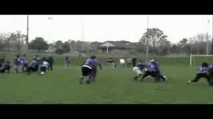 Townbeef Hard Hits Tackle Football Rugby Hard Hits but American Style..flv 