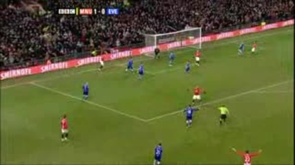 Манчестър Юнайтед - Евертън 1:0