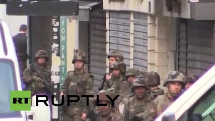 France: Soldiers patrol Saint-Denis as manhunt launched for Paris attack suspects