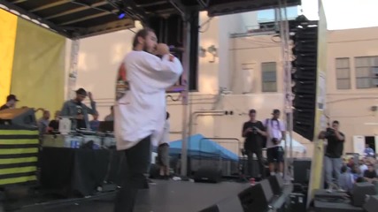 Post Malone w Jaden Smith - Too Young - Live @ Fools Gold Day Off La 2015 - 8.2