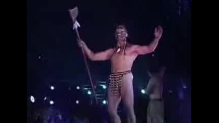 Mark Hunt entrance