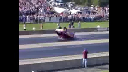 Chevette Wheelie Blow Over