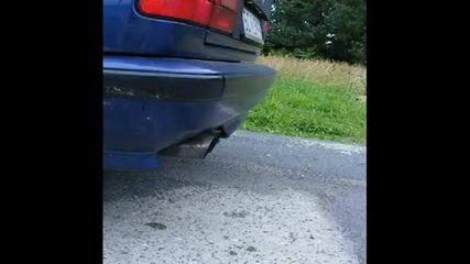 Bmw E34 M5 звук
