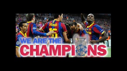 Fc Barcelona ...we Are The Champions 2011