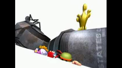 Crazy Worms War - Анимация