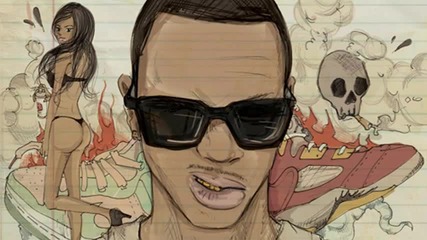 Превод! Chris Brown - Yoko ft. Wiz Khalifa, Big K.r.i.t. & Berner