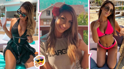 Най-известната българка в Instagram избра родното Черноморие! Вижте очарователната и секси Васи