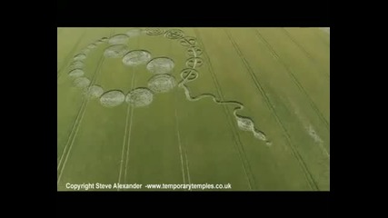 Crop Circle Walbury Hill Combe Berkshire 2010