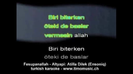 143 fesupanallah - erkin koray karaoke www.timomusic.ch 