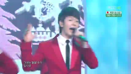 Boyfriend - I'll Be There + Don't Touch My Girl @ Music Core X - mas Special (24.12.2011)
