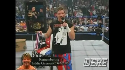 Eddie Guerrero се бъзика с Kurt Angle