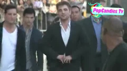 Rob Pattinson, Taylor Lautner & Peter Facinelli in Hollywood (15.06.2010) 