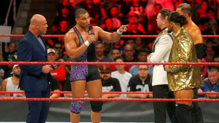 Jason Jordan defends his father against The Miz: Raw, Sept. 18, 2017