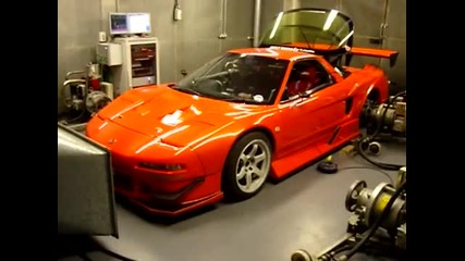 Honda Nsx - Basch Supercharged on Dyno 