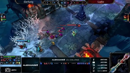 Alienware LoL 1vs1 #2 - dark pig vs La4o