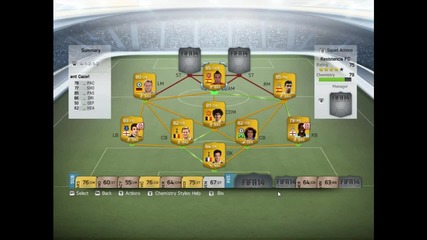 fifa 14 ultimate team-100k squad bulider