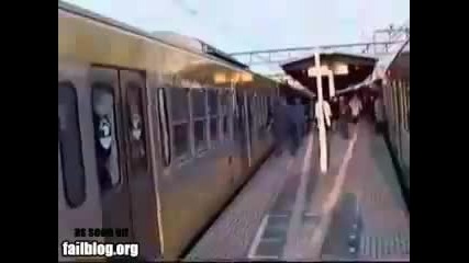 Смях - Вижте какво става с влаковете в Китай!